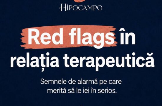 Red flags în relația terapeutică: semnele de alarmă pe care merită să le iei în serios