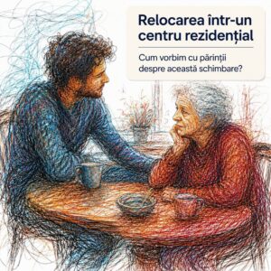 Relocarea într-un centru rezidențial: cum vorbim cu părinții despre această schimbare?